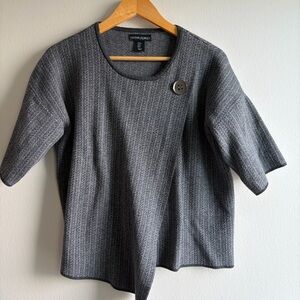 Cynthia Rowley Heather Gray Knit Sweater